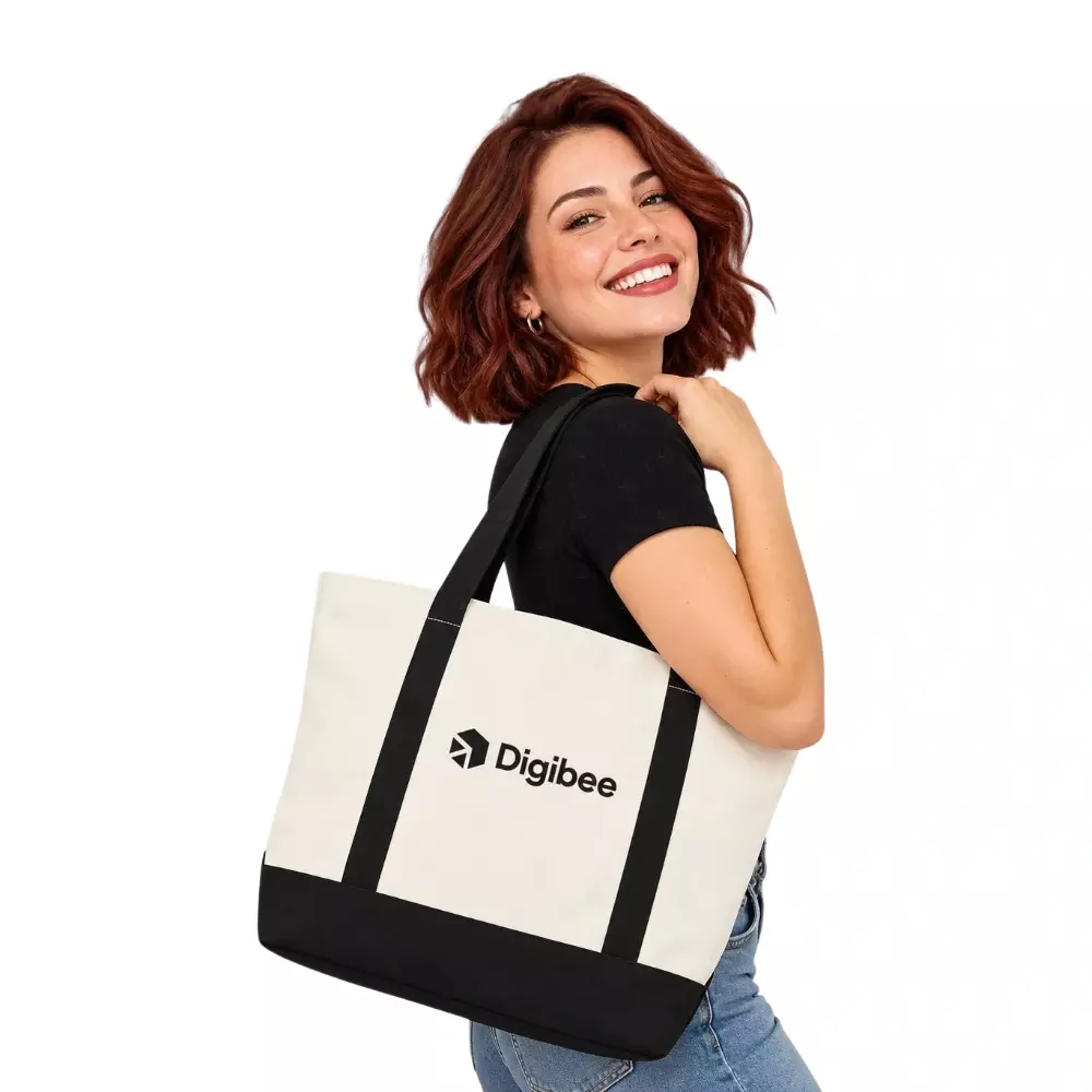 Sacola Personalizada Premium com Alça de Nylon 