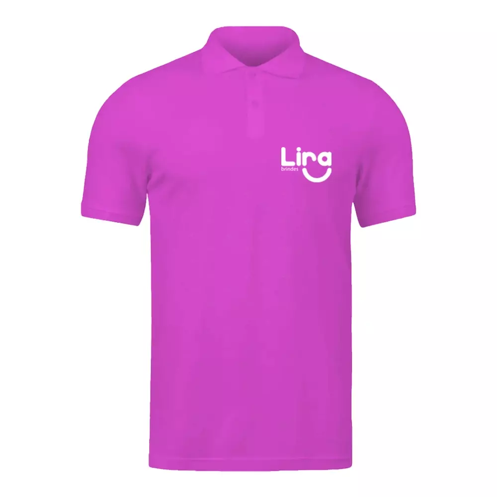 Camisa Polo Algodão Penteado Personalizada 