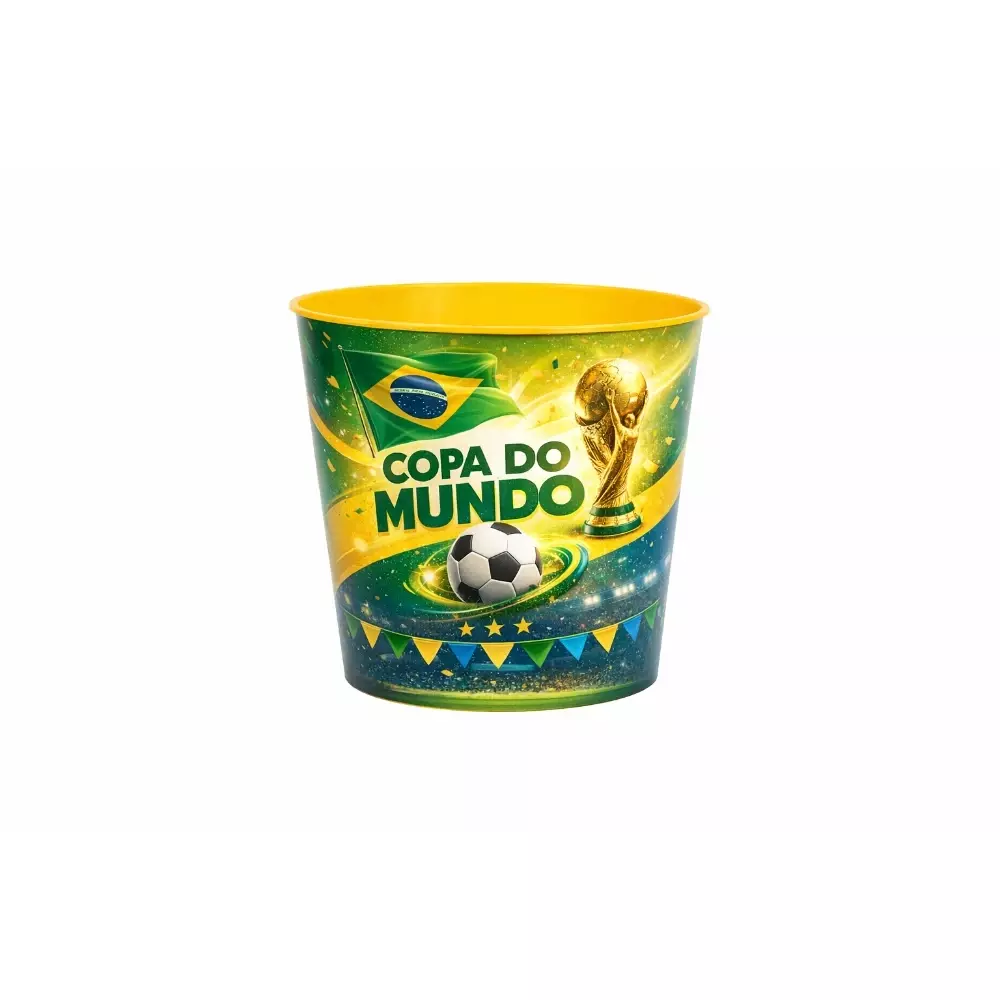 Balde de Pipoca 2,6L Personalizado 