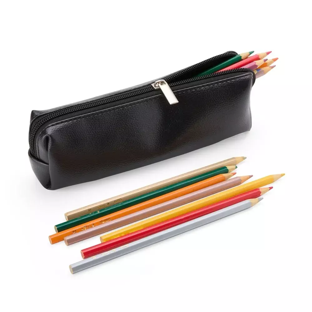 Estojo de Couro Sintético Personalizado 