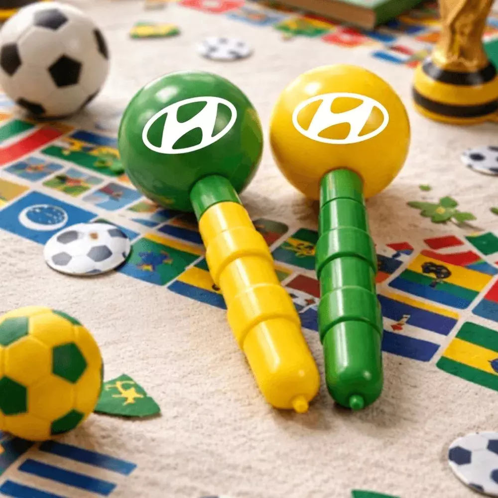 Maraca Bola Pequeno Personalizado com Logo 