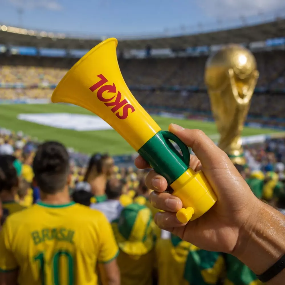 Corneta 19cm Personalizada com Logo 