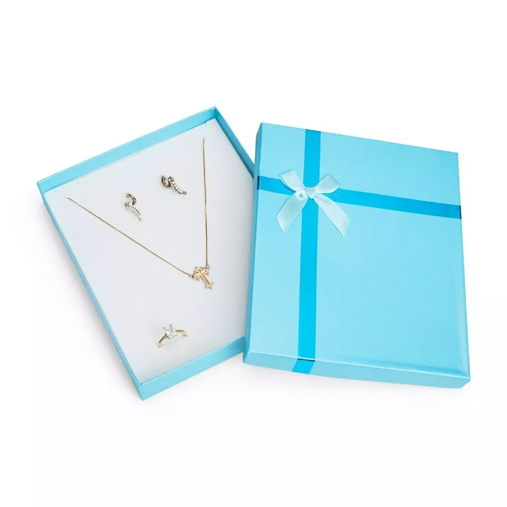 Caixa para Presente com Laço e Espuma Personalizada - 19x16cm 