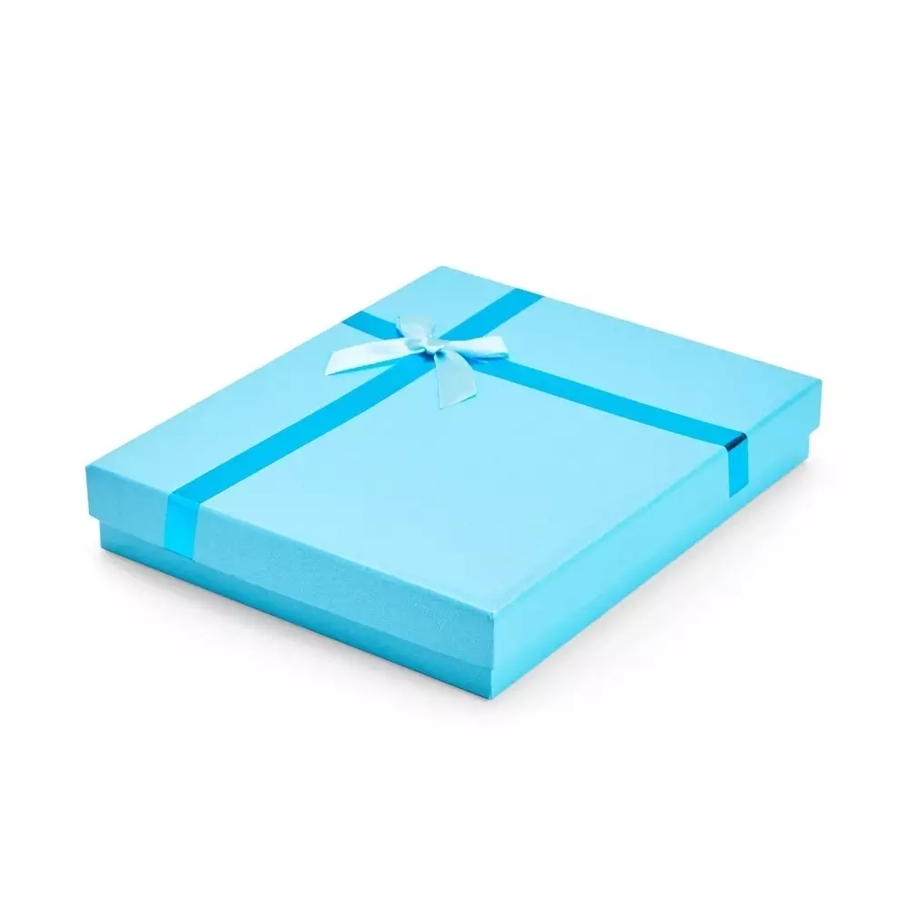 Caixa para Presente com Laço e Espuma Personalizada - 19x16cm 