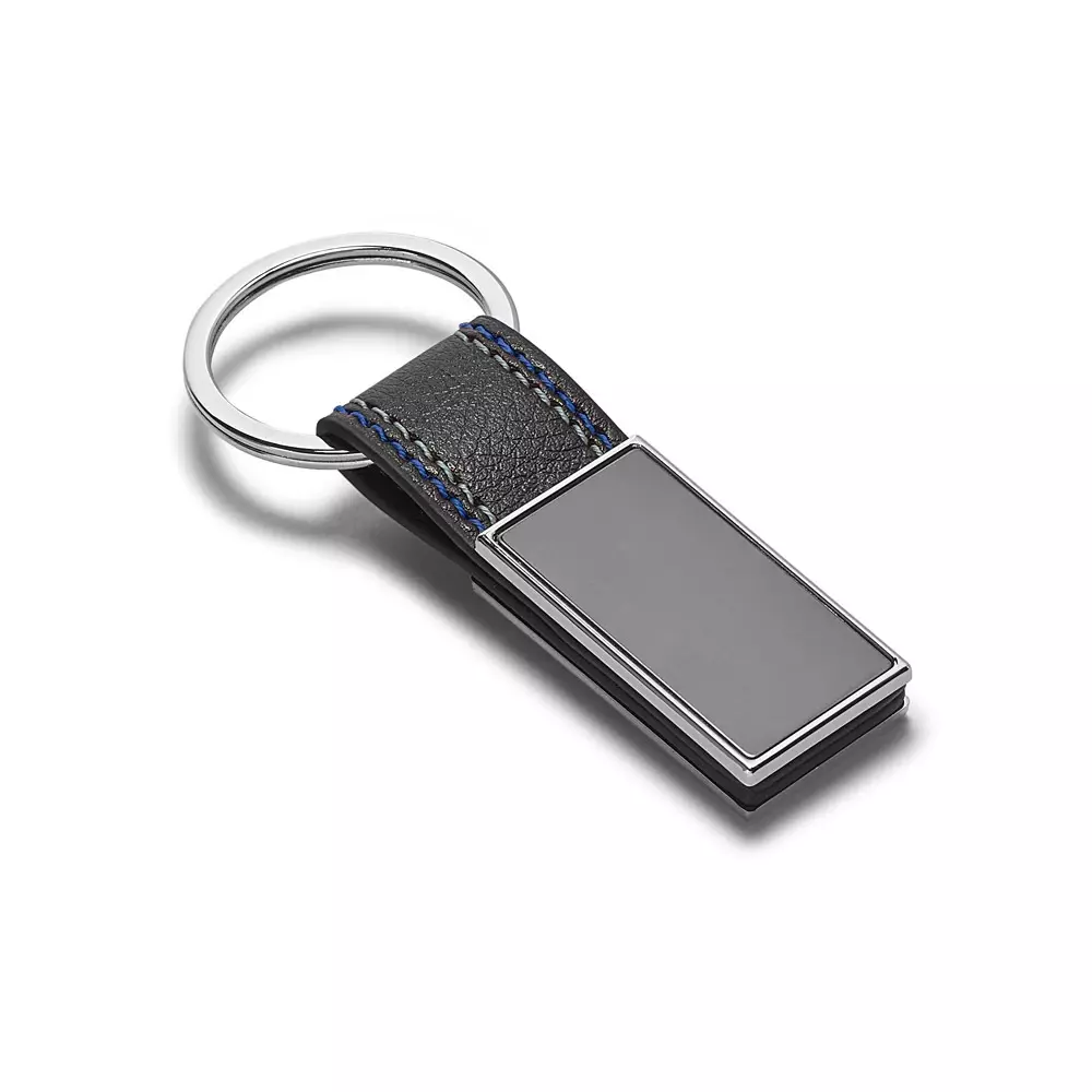 Chaveiro Metal e Couro Sintético Personalizado 