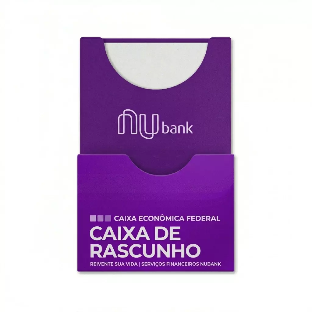 Bloco de Rascunho Personalizado com Caixa 