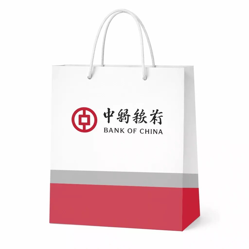 Sacola Papel Offset  240g Personalizada - 30x40x10 cm 