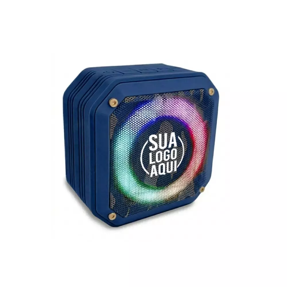Caixa de Som Bluetooth RGB Personalizada 