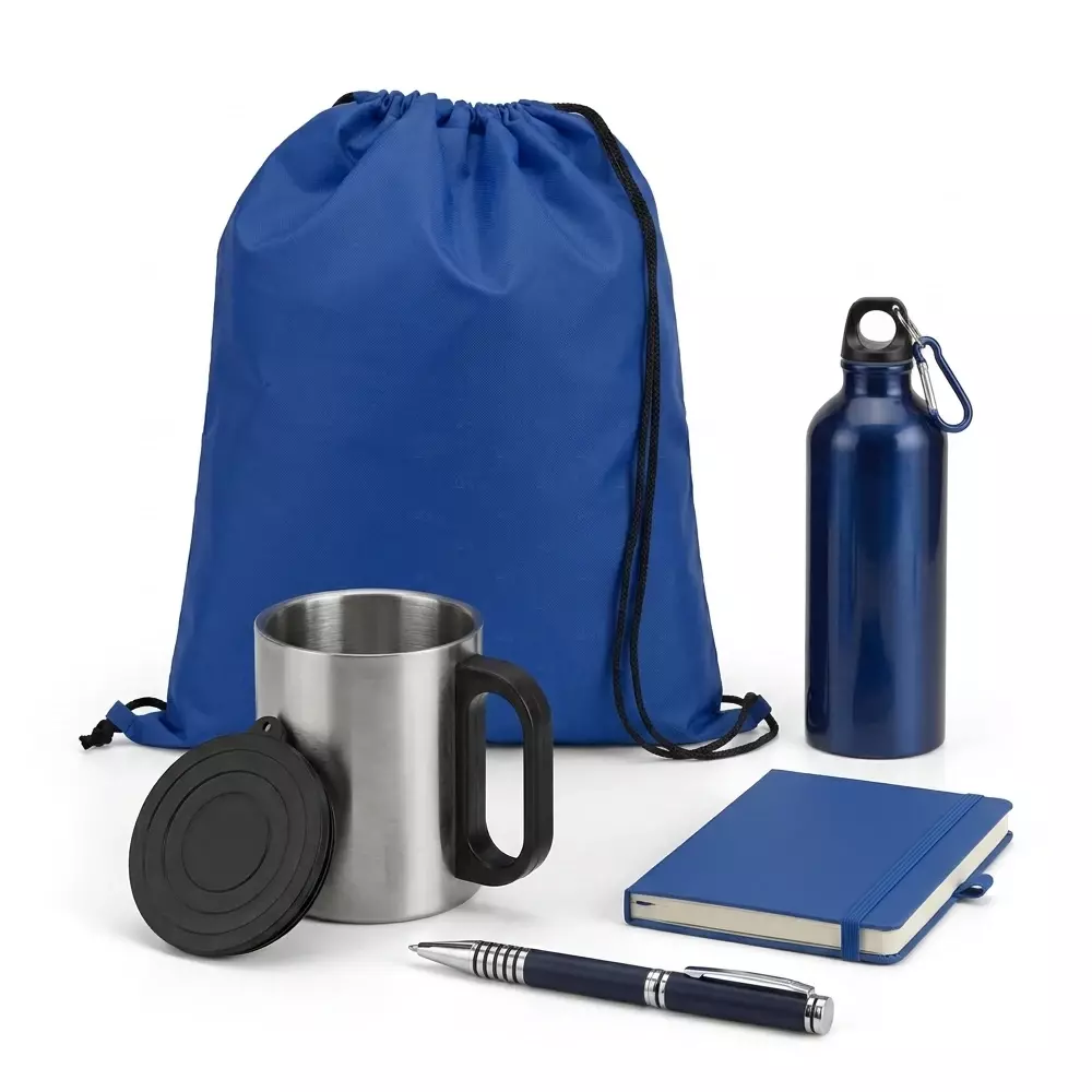 Kit Onboarding Personalizado - 5 Peças Azul