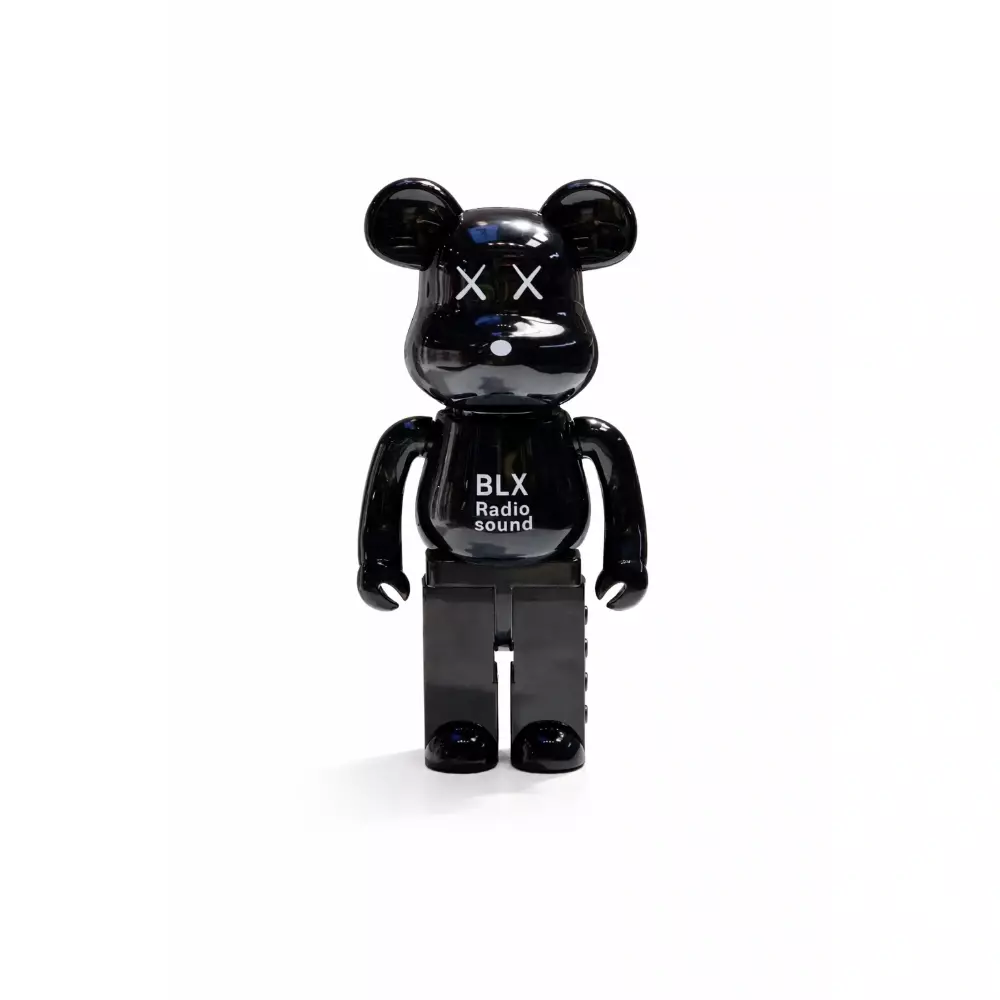 Caixa de Som Formato Urso Personalizada Preto