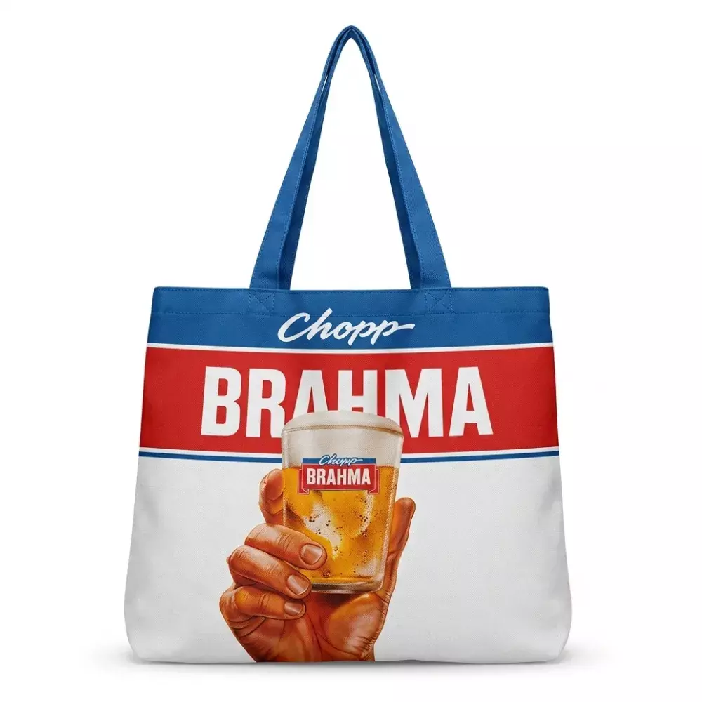 Sacola Oxford Sublimada Personalizada - 38x47cm 