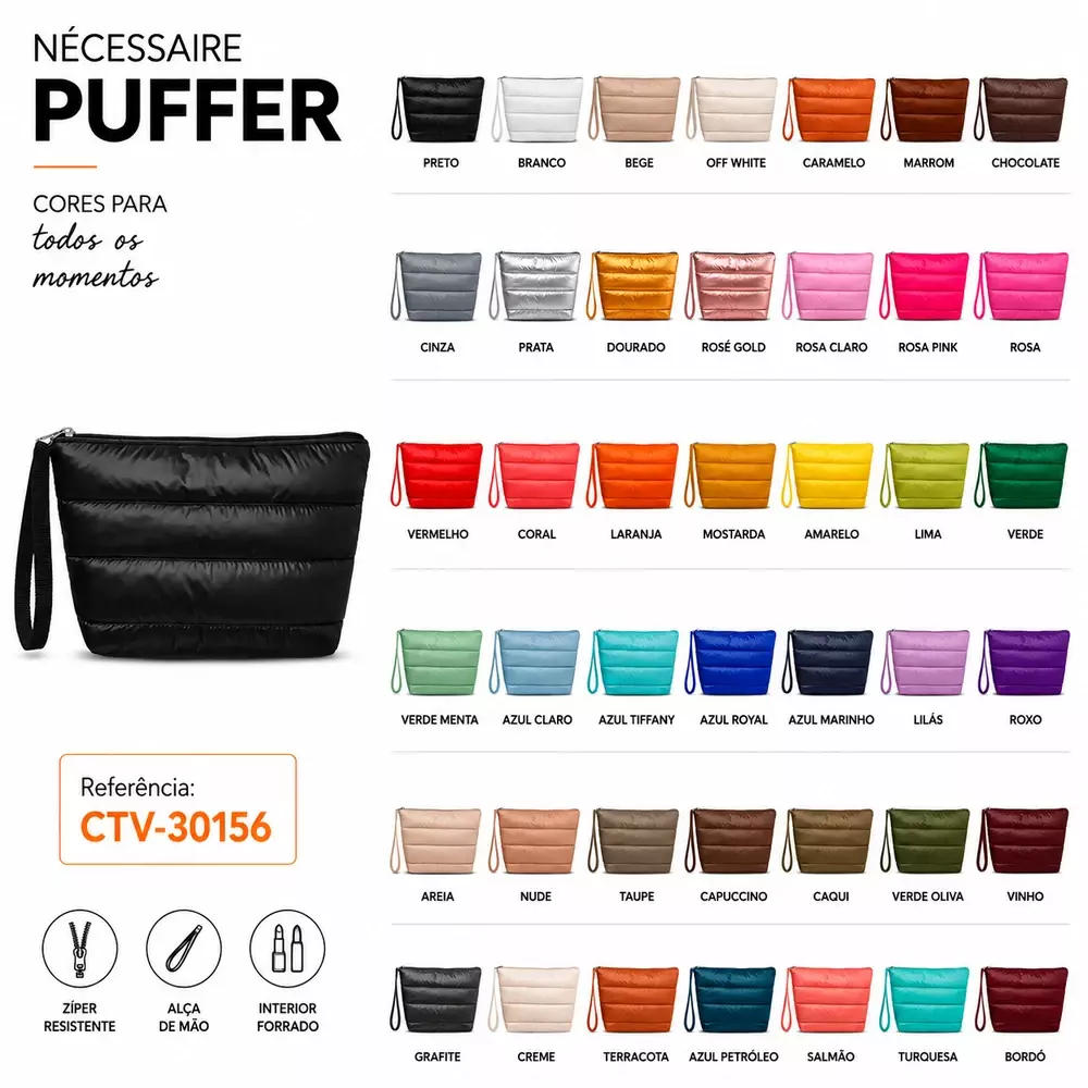 Nécessaire Puffer Personalizada 