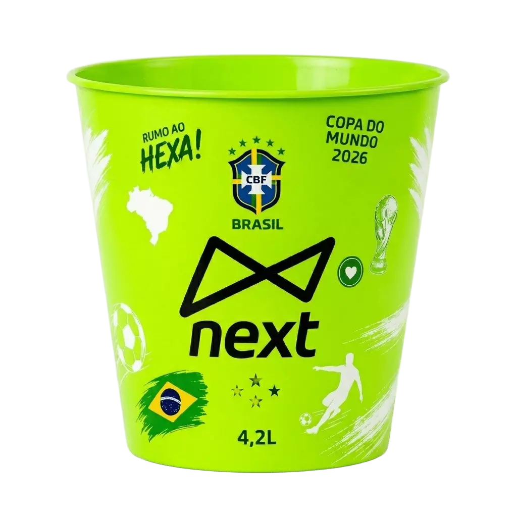 Balde de Pipoca 4,2L Personalização Total 