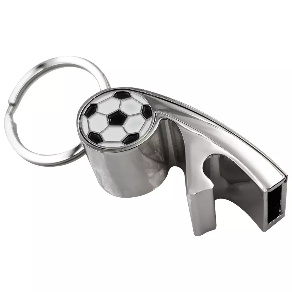 Chaveiro Apito Futebol em Metal Personalizado 