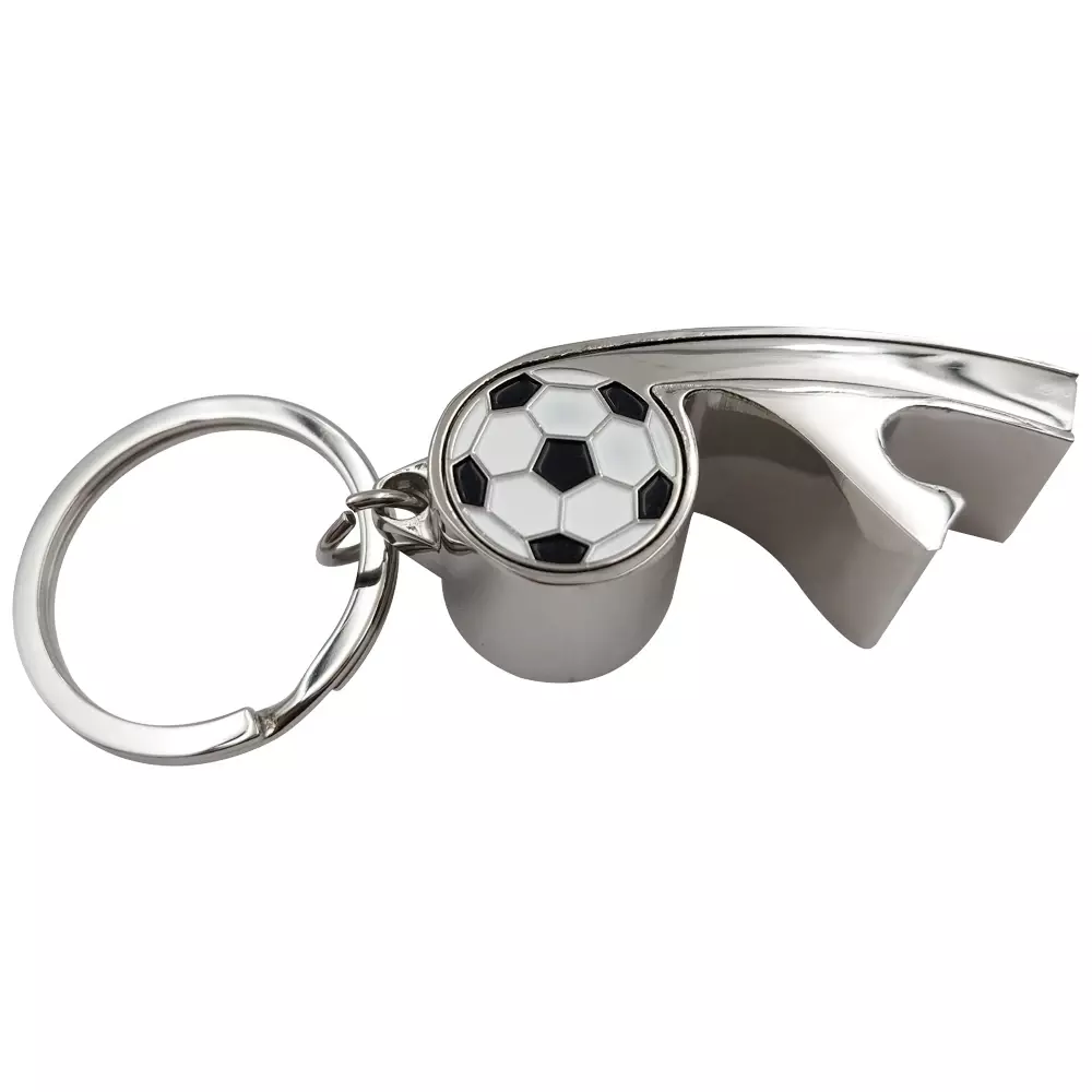 Chaveiro Apito Futebol em Metal Personalizado 