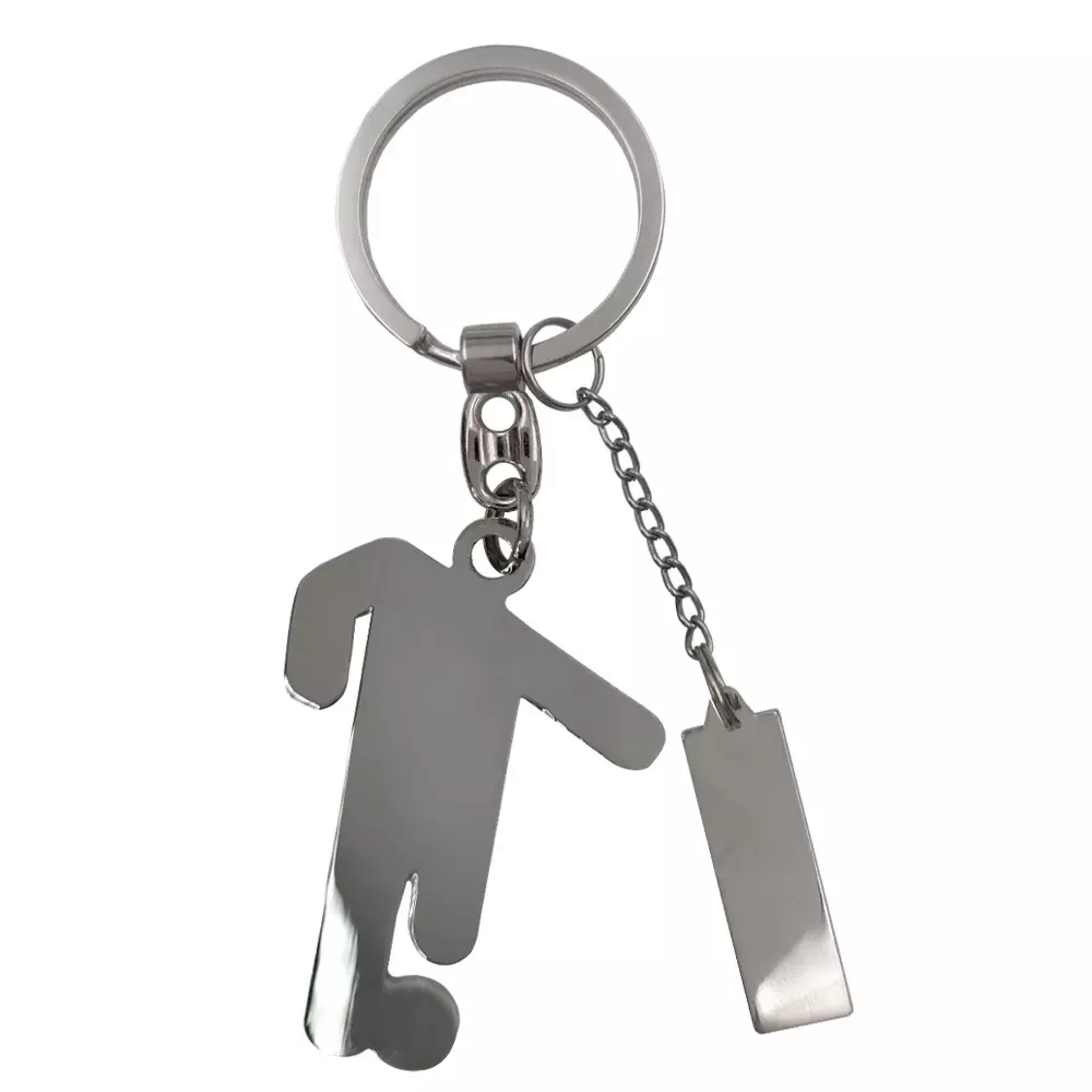 Chaveiro Metal Jogador de Futebol Personalizado 
