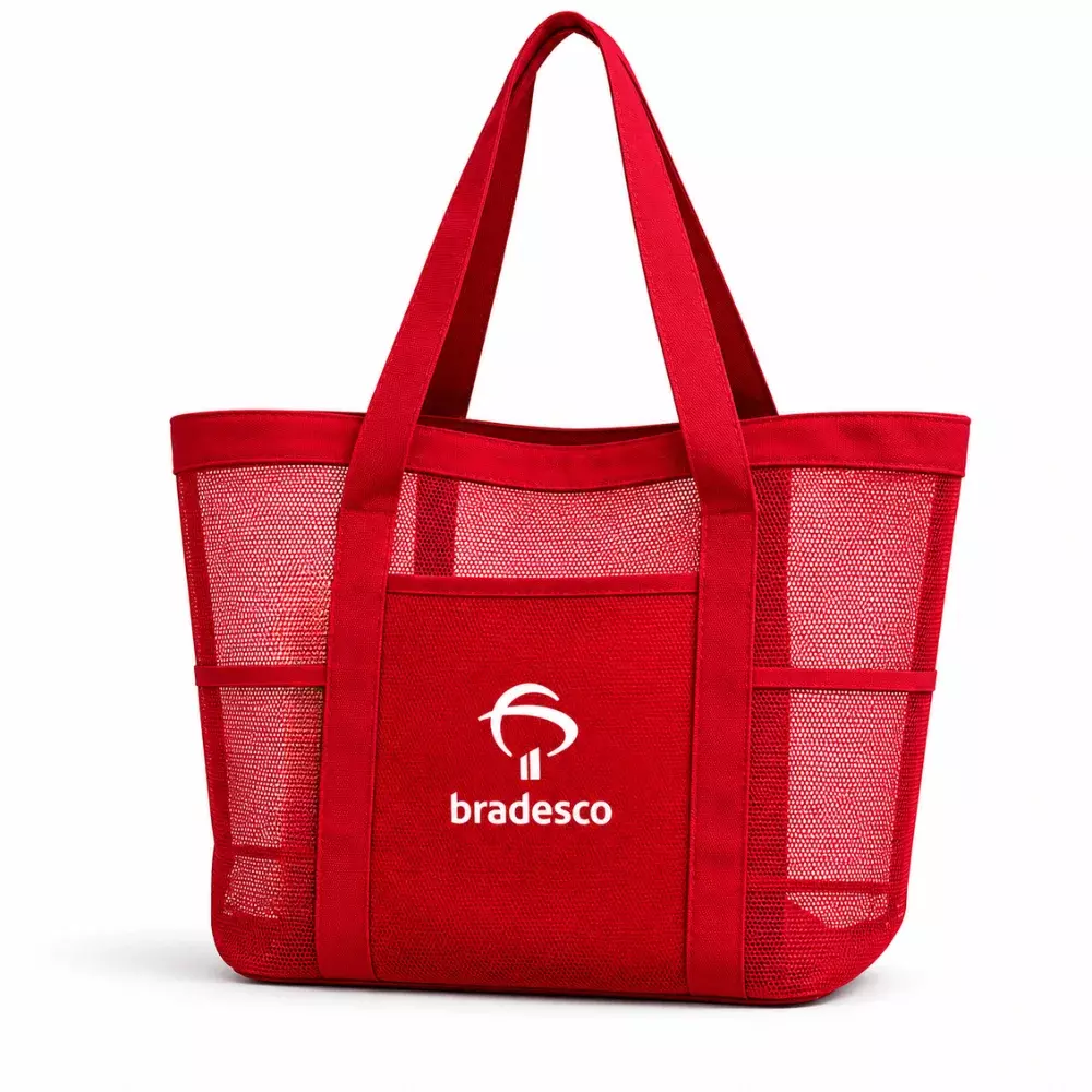 Bolsa de Praia em Tela Personalizada - 39x54 cm 