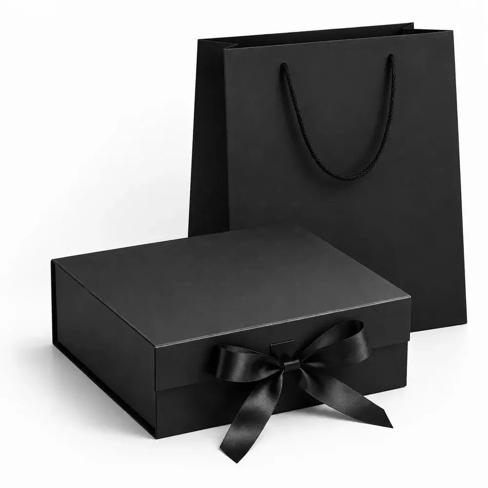 Kit Caixa Cartonada e Sacola Reforçada Personalizado 