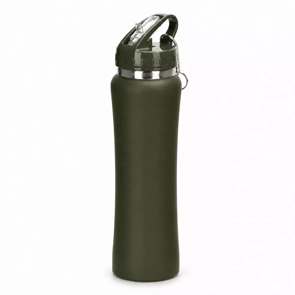 Squeeze Metal 800ml com Bico Flip Personalizado 
