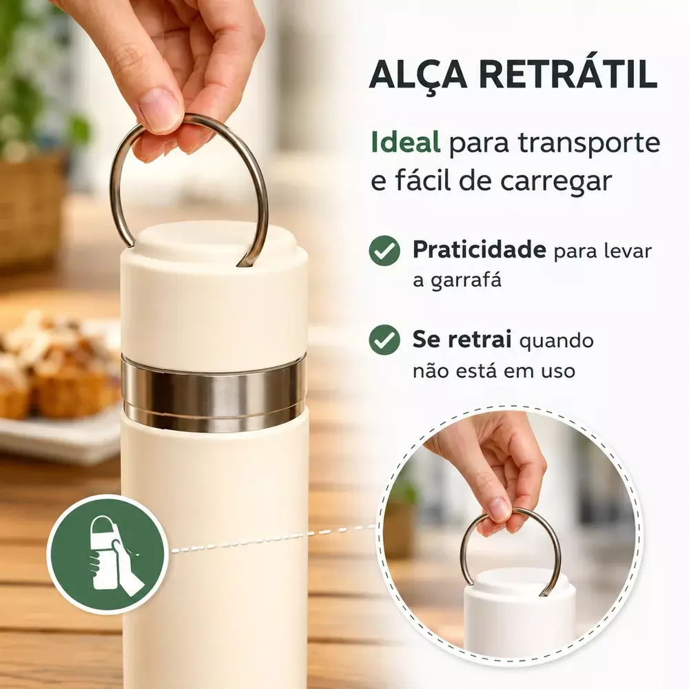 Garrafa Térmica 550ml Personalizada 