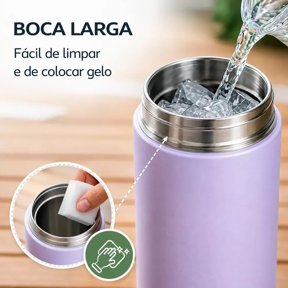 Garrafa Térmica 550ml Personalizada 