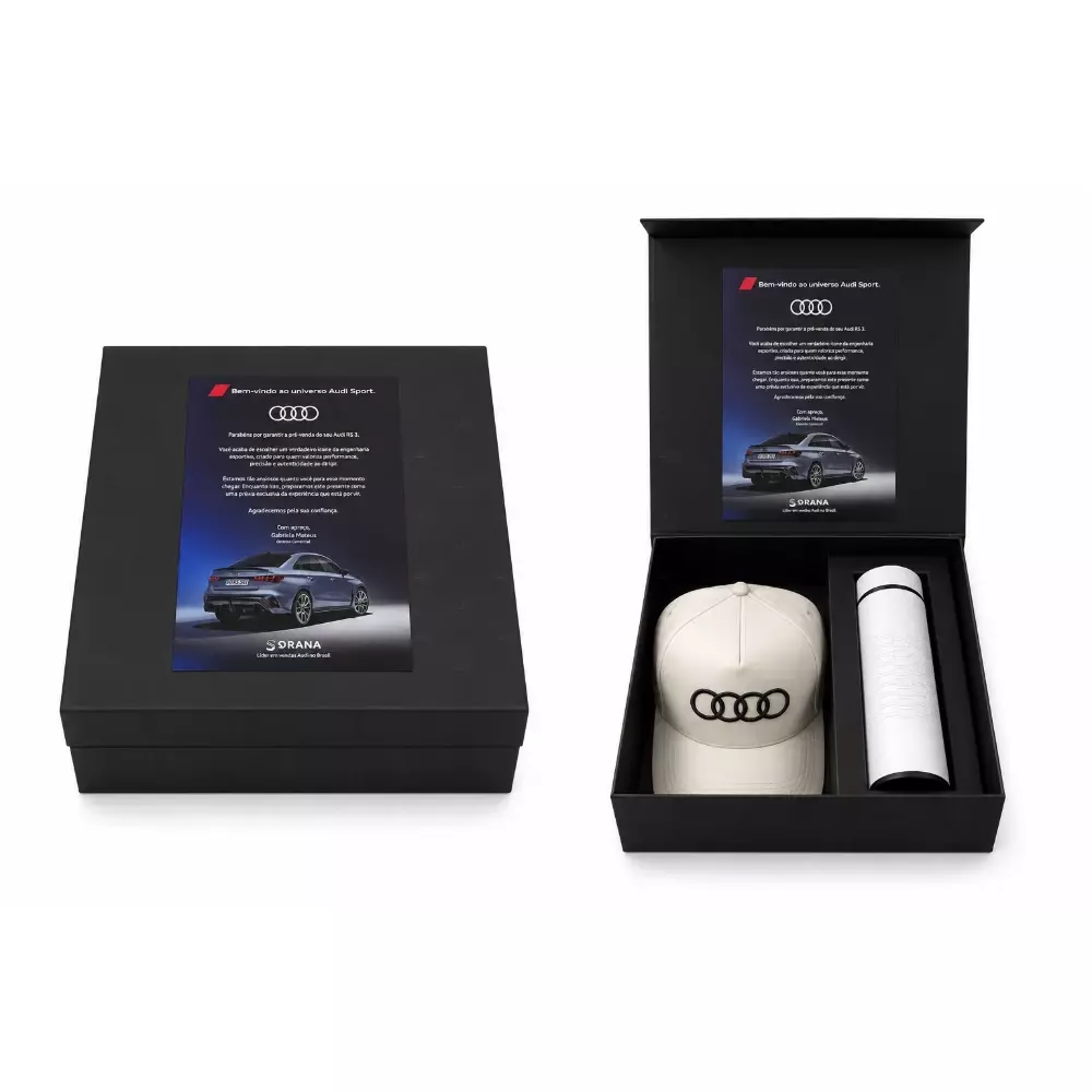 Caixa Cartonada para Kits Corporativos Personalizada 
