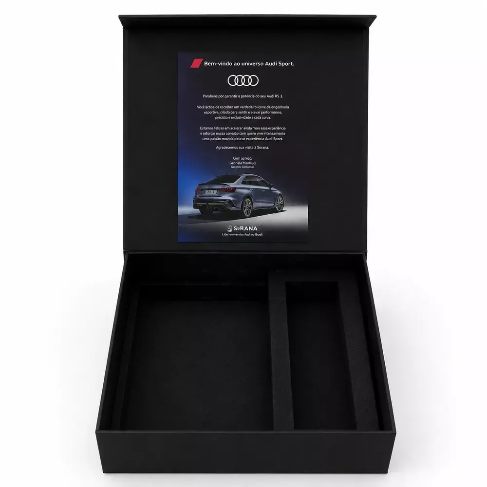 Caixa Cartonada para Kits Corporativos Personalizada 
