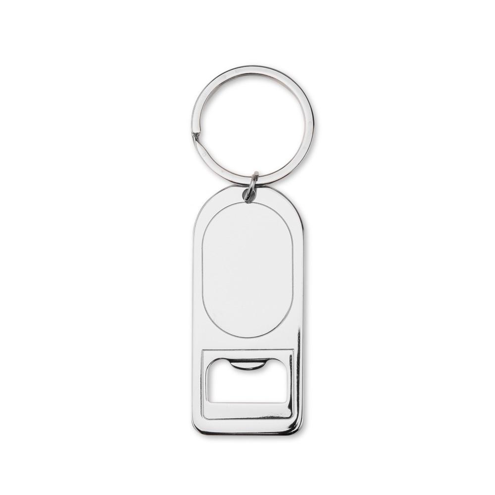 Chaveiro Metal com Abridor de Garrafas Personalizado 