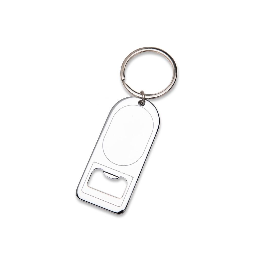 Chaveiro Metal com Abridor de Garrafas Personalizado 