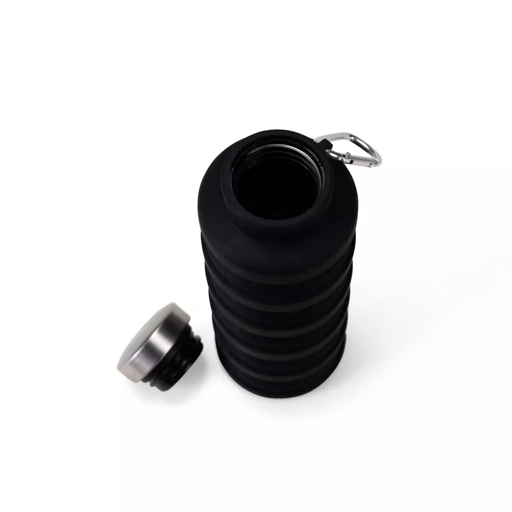 Garrafa Retrátil Silicone 500ml Personalizada 