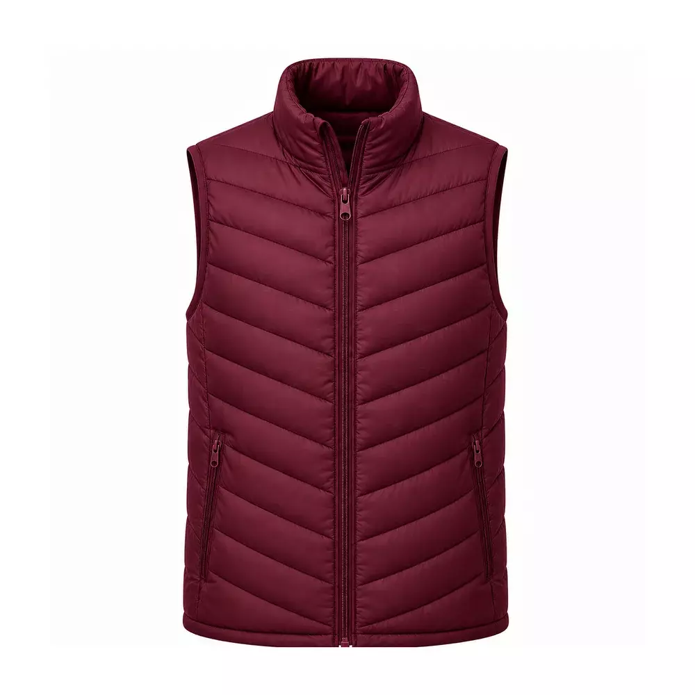 Colete Puffer Personalizado Vinho