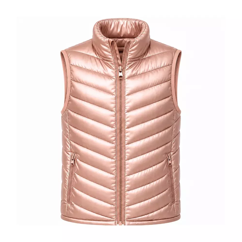 Colete Puffer Personalizado Bronze