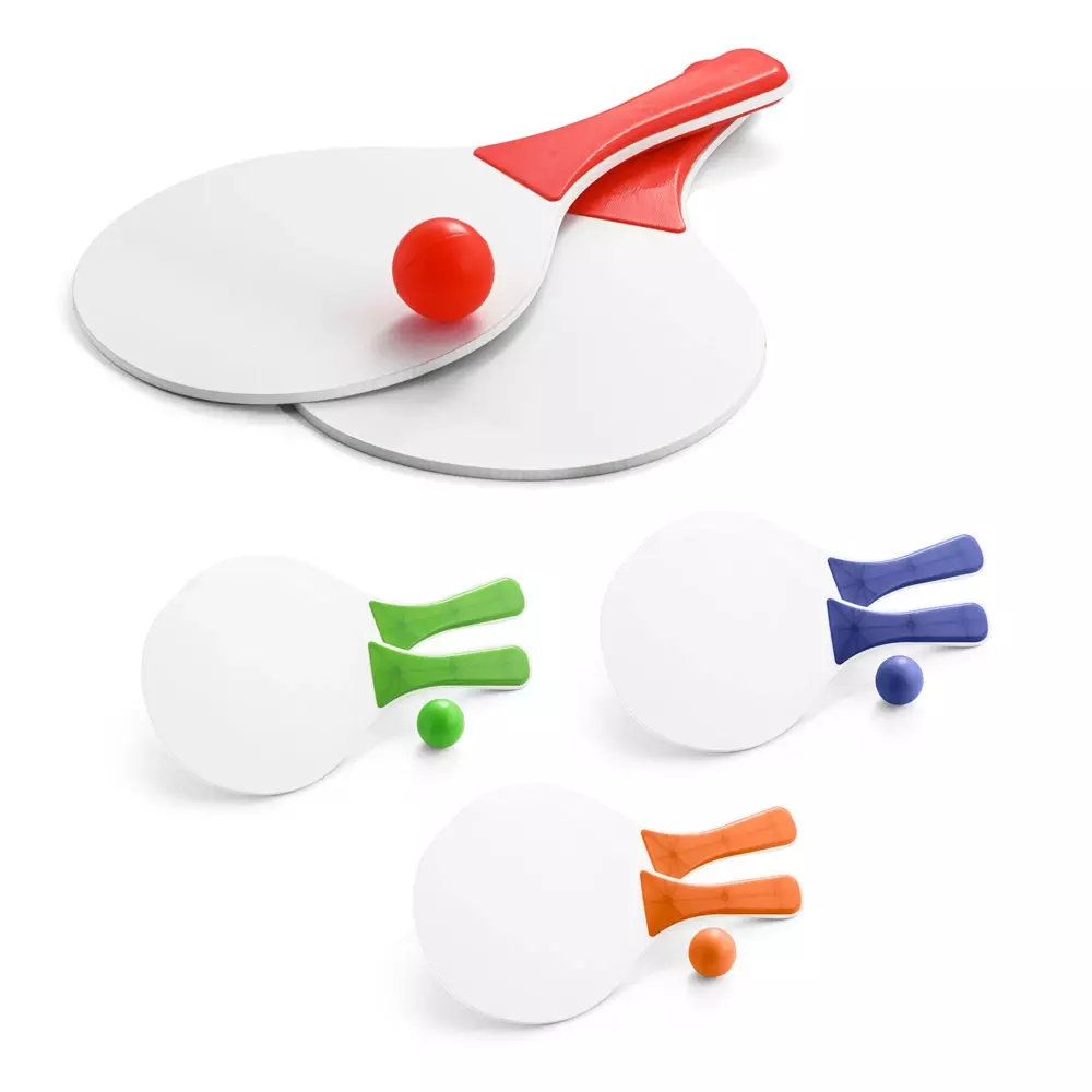 Kit Raquete de Praia em MDF Personalizado 