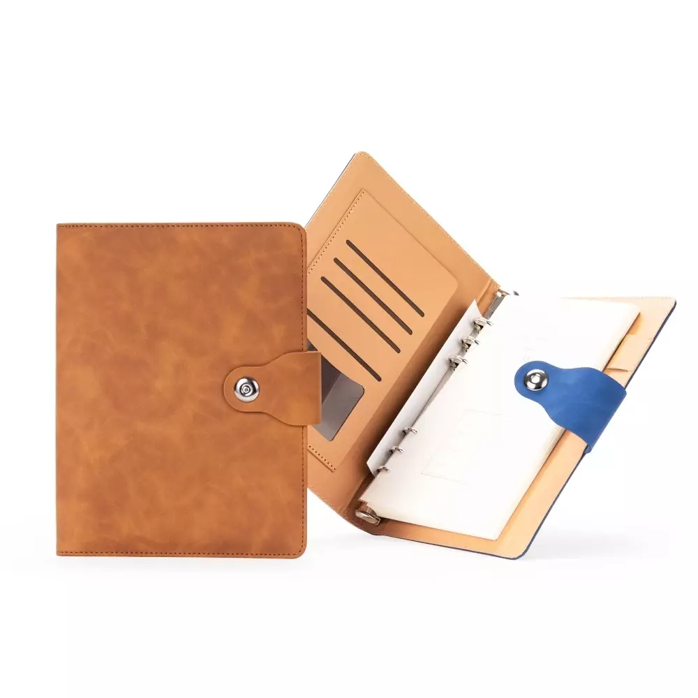 Caderno Fichário A5 em PU Personalizado 