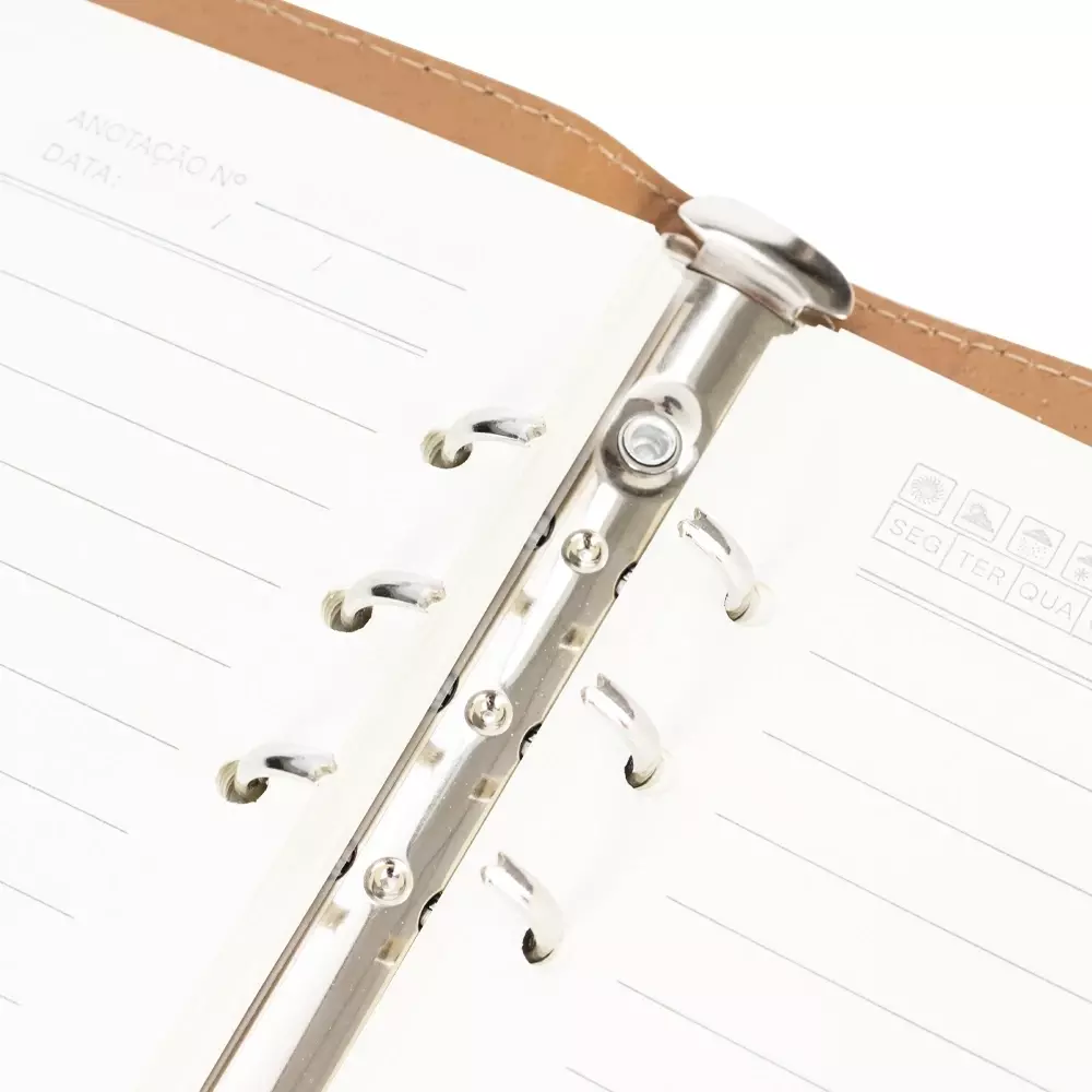 Caderno Fichário A5 em PU Personalizado 