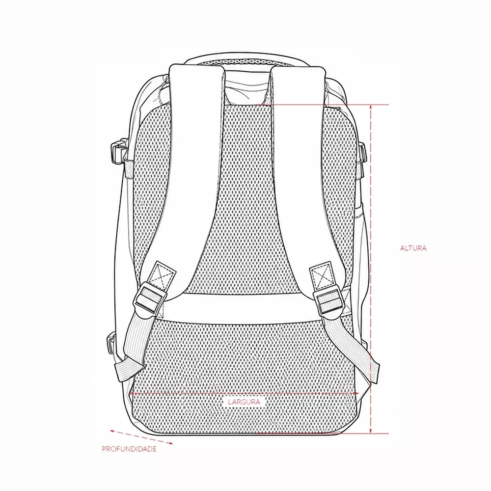 Mochila Nylon 25L Personalizada 