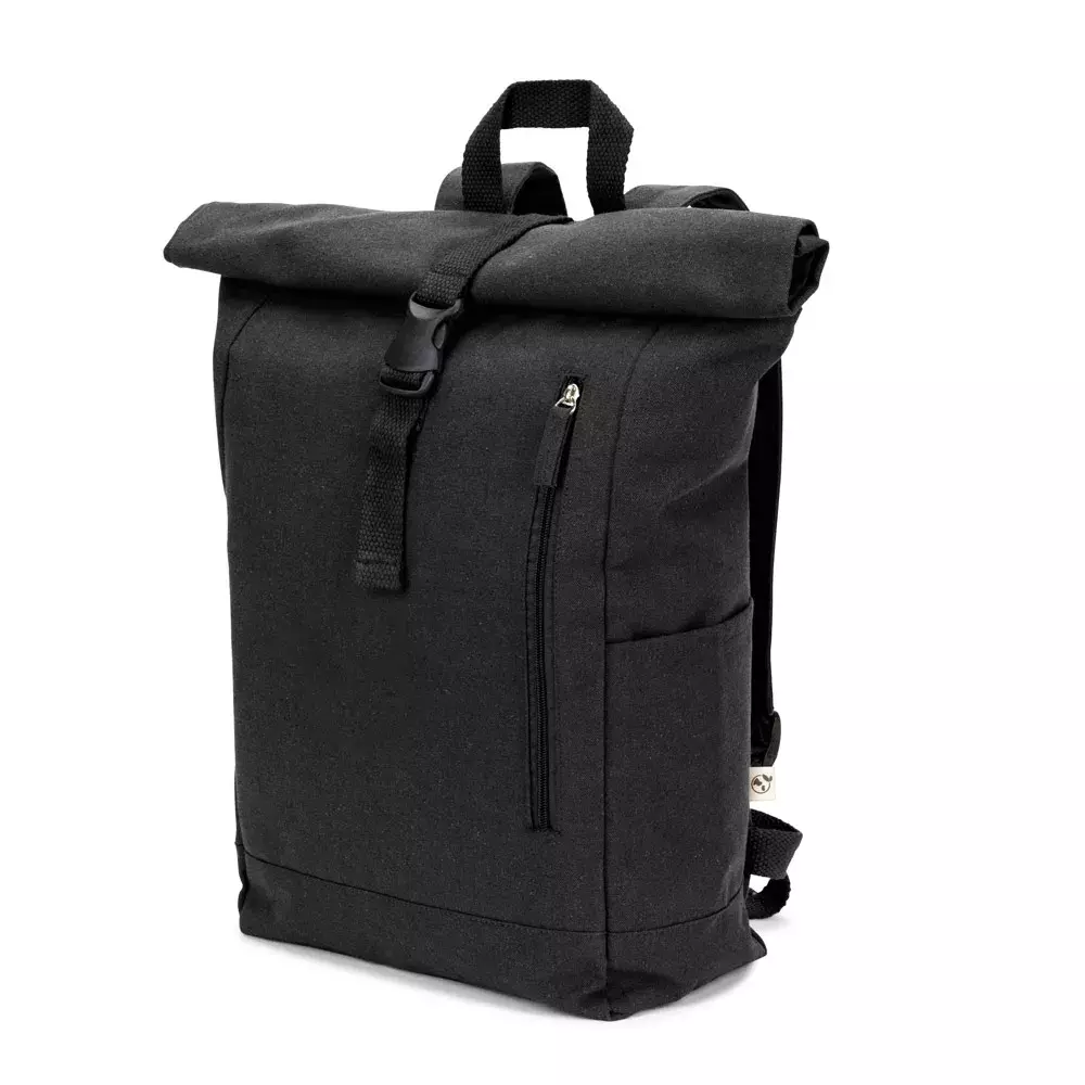 Mochila Roll Top em Algodão Reciclado Personalizada 