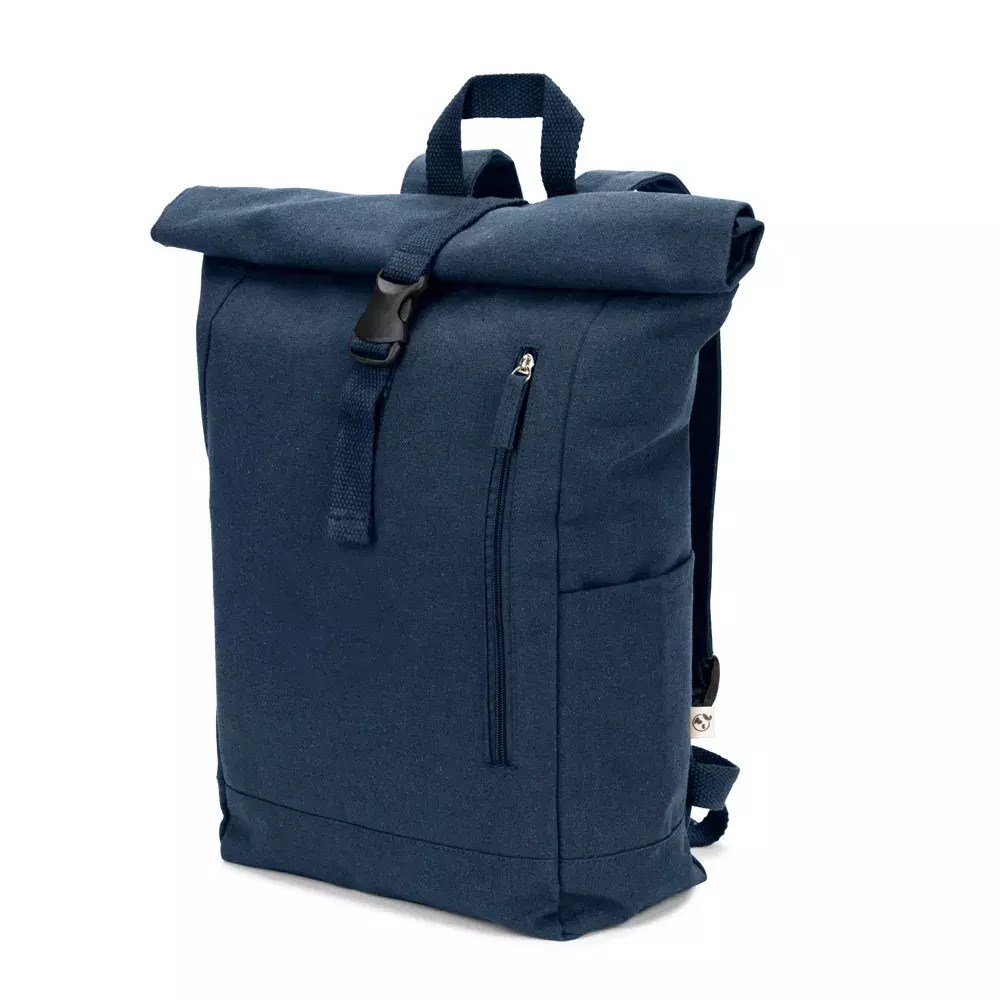 Mochila Roll Top em Algodão Reciclado Personalizada 