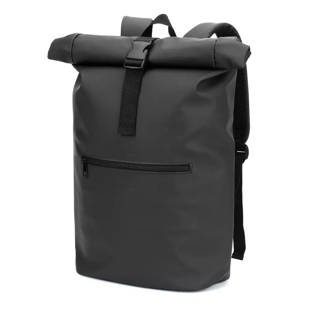 Mochila Roll Top em PU Personalizada 