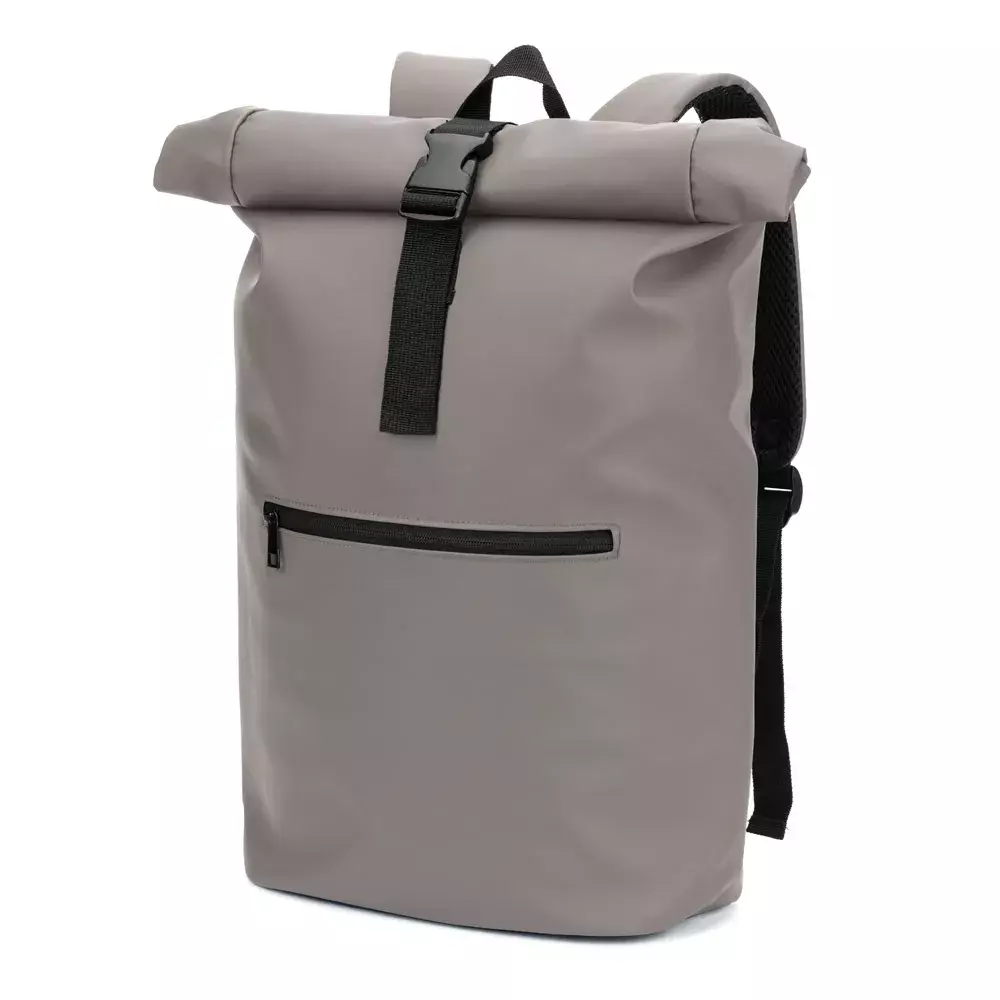 Mochila Roll Top em PU Personalizada 