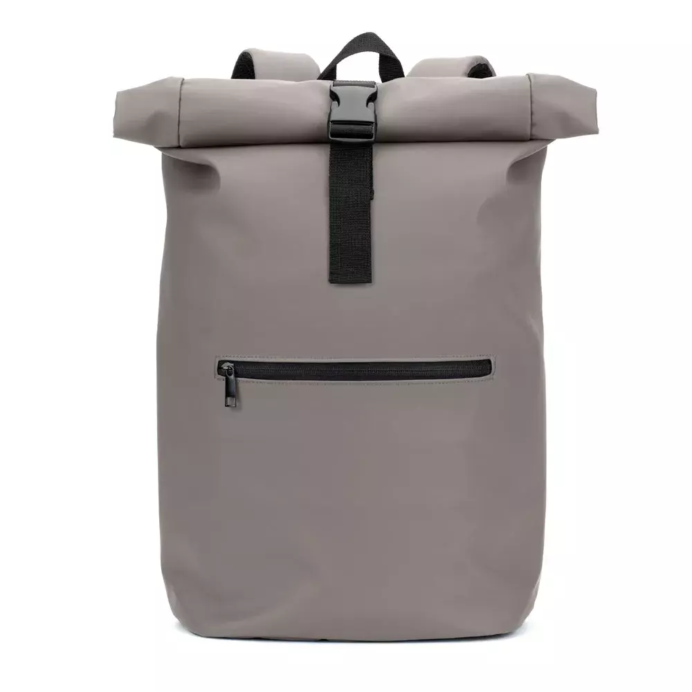 Mochila Roll Top em PU Personalizada 