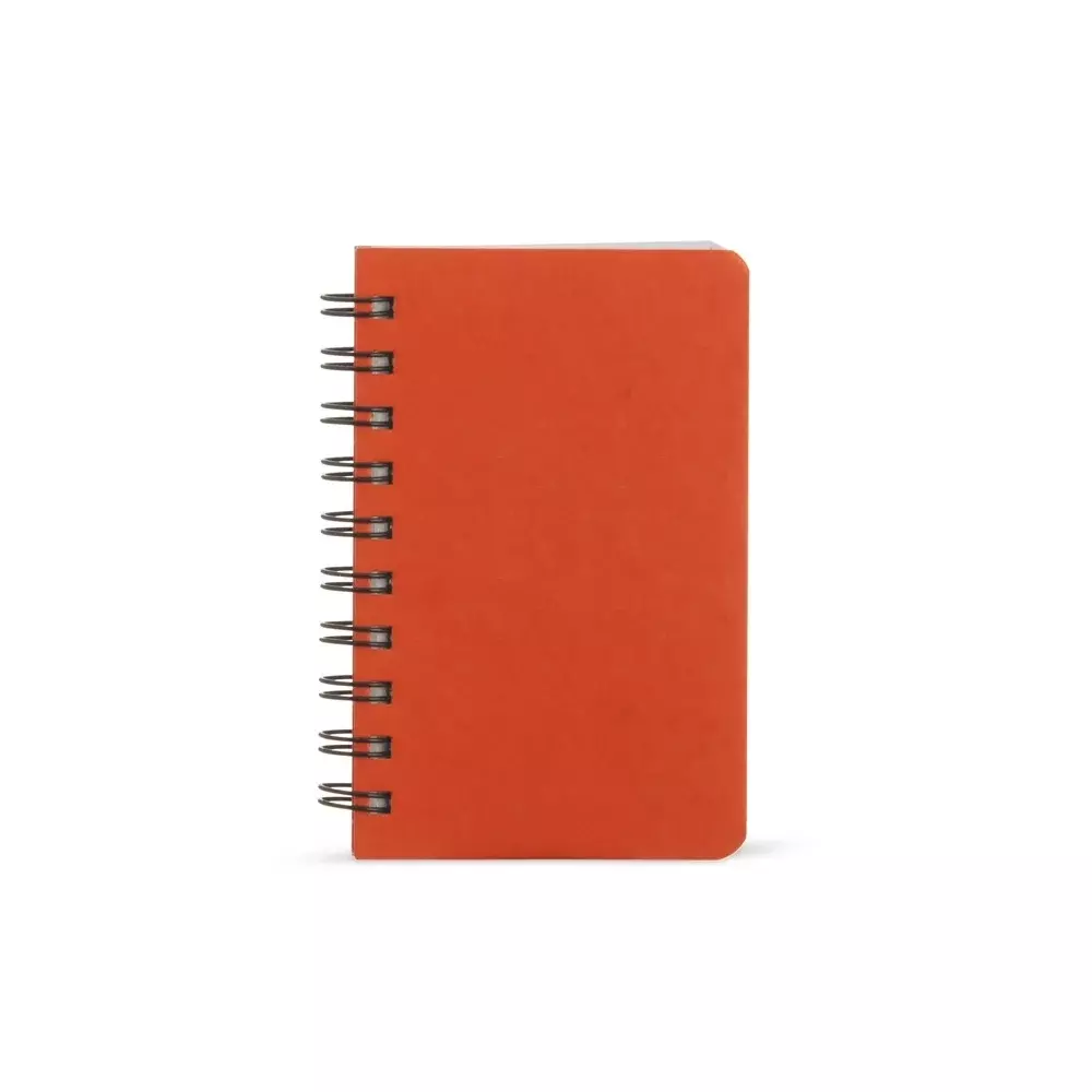 Caderno Capa Dura Kraft Personalizado - 14,1 cm x 10 cm 