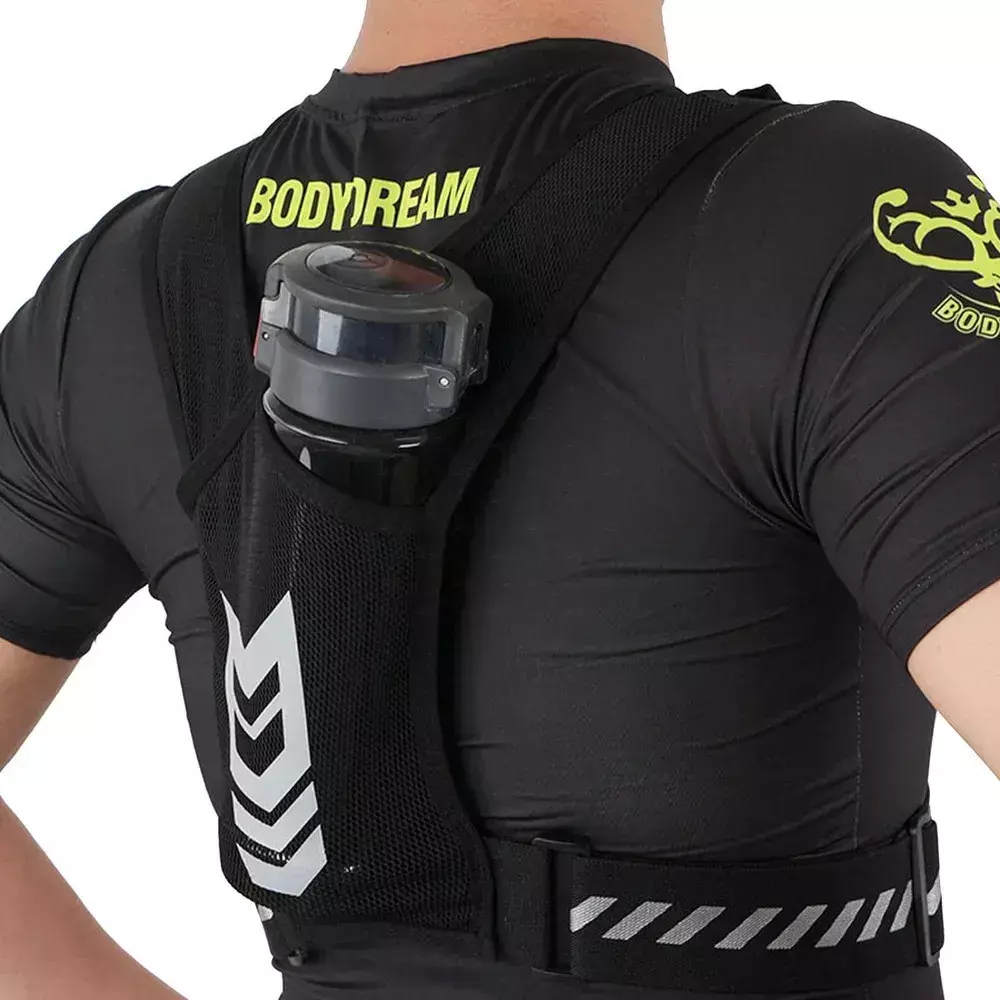 Colete Esportivo com Porta Celular e Garrafa Personalizado 