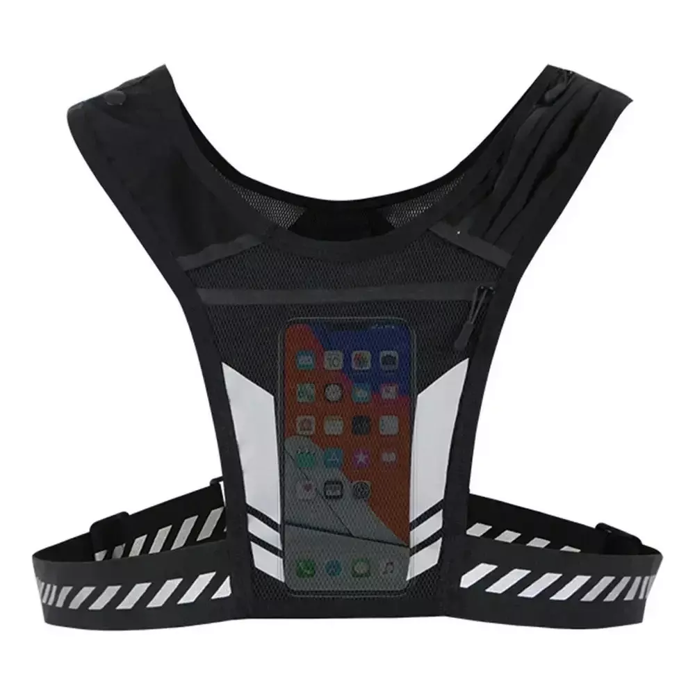 Colete Esportivo com Porta Celular e Garrafa Personalizado 