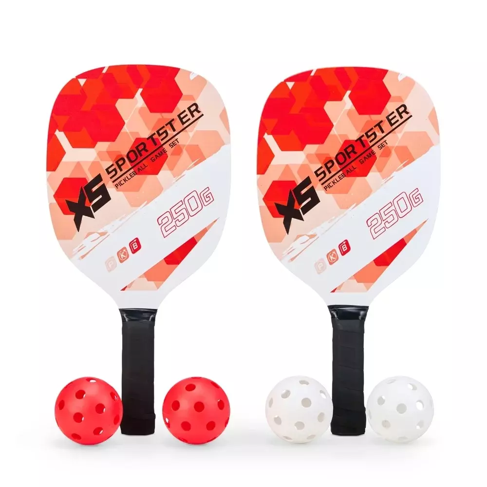 Kit Pickleball Personalizado - 6 Peças 