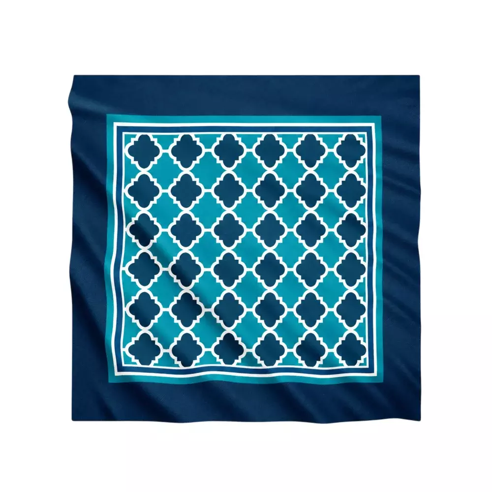 Lenço em Sedinha 100% Personalizado - 100x100 cm 