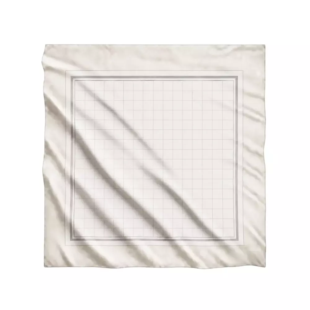 Lenço em Sedinha 100% Personalizado - 100x100 cm 