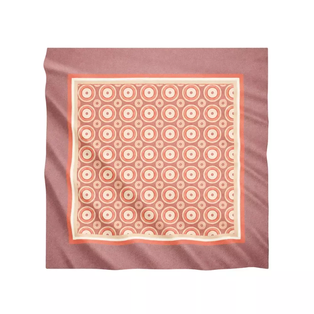 Lenço em Sedinha 100% Personalizado - 100x100 cm 