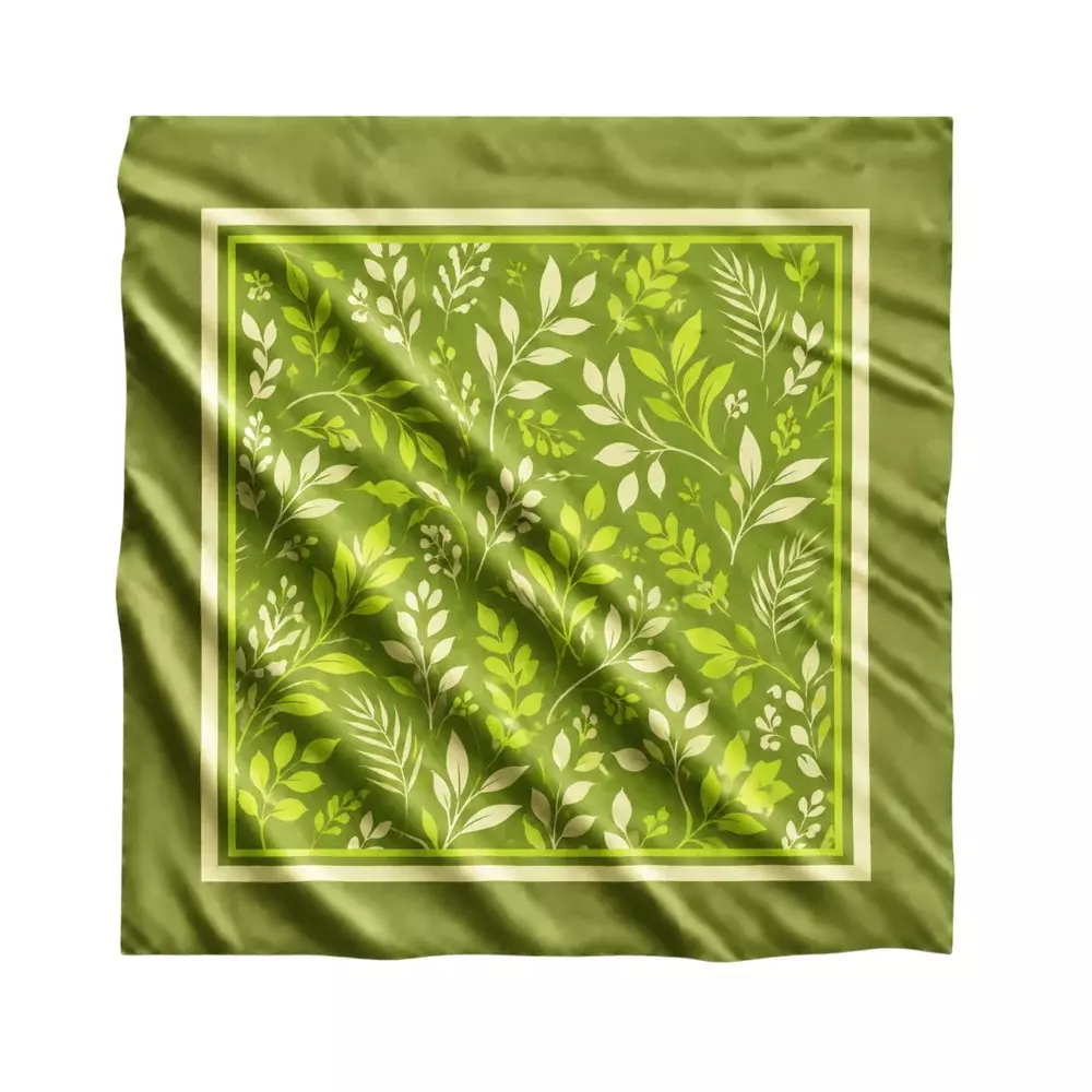 Lenço em Sedinha 100% Personalizado - 100x100 cm 