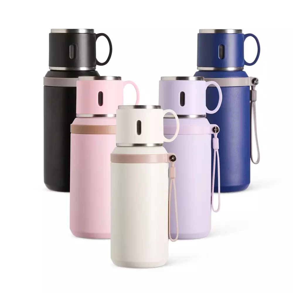Garrafa Térmica Inox 600ml Personalizada 